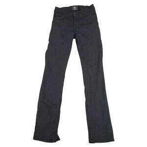 7 For All Mankind Luxe Sport Slimmy Straig Women's 28x 33 Pants Long Inseam 28CT